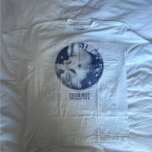 Taylor Swift White Midnights Graphic Eras Tour T-Shirt